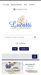 Mobile Screenshot of lucattiartes.com